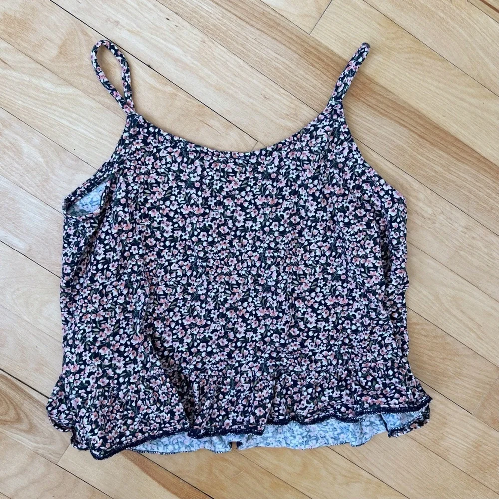 Old Navy Floral Tank - Size L